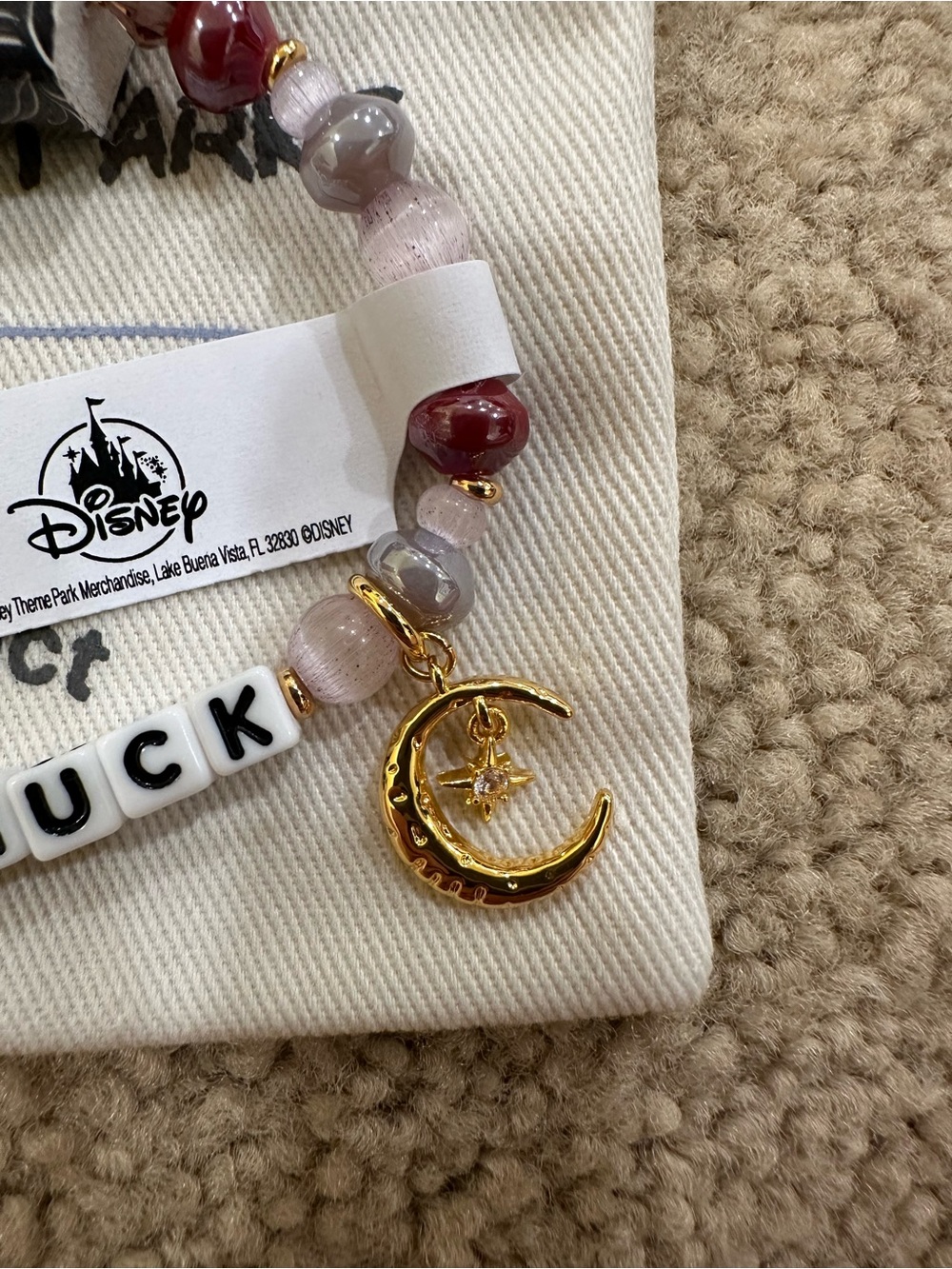 Little Words Project x Disney Parks Hocus Pocus 'AMUCK AMUCK' Bracelet Exclusive - Picture 2 of 2
